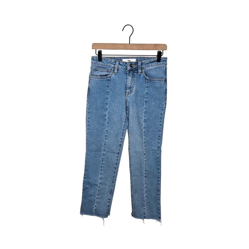 VANS Women’s Paneled Mid Rise Skinny Jeans Size 25
